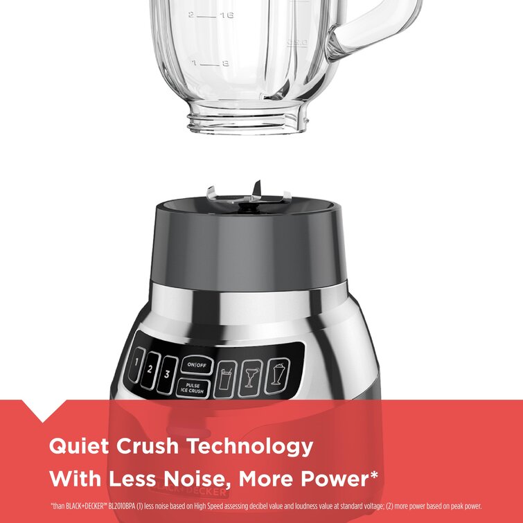 Black Decker PowerCrush Countertop Blender Reviews Wayfair